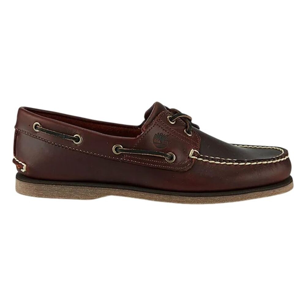 Timberland Mens Classic Flat Boat Shoes / Brown